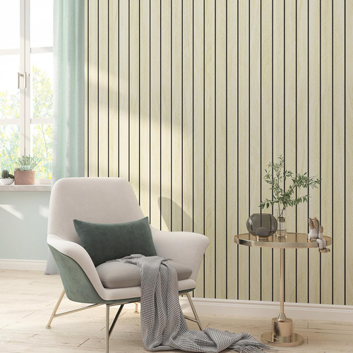 Herringbone wood slat wall - herringbone,
