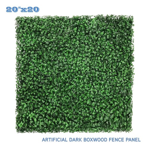 20in artificial faux boxwood - faux,